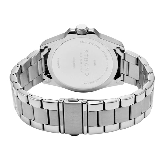 Bondi 44mm X 50mm Green Dial Men's Link Dive Style Watch
